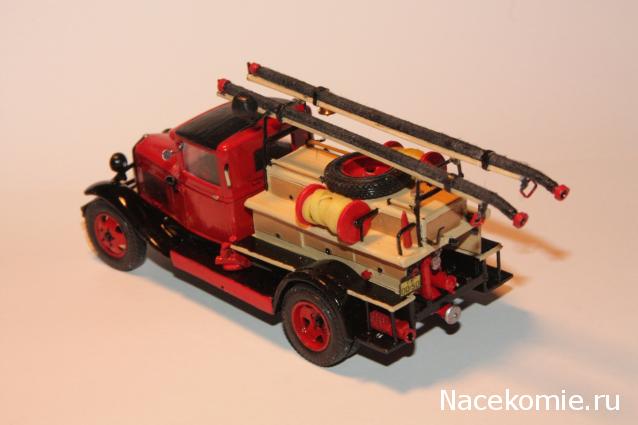 Автомобиль на Службе №52 - ПМГ-1 (ГАЗ-АА) Пожарный