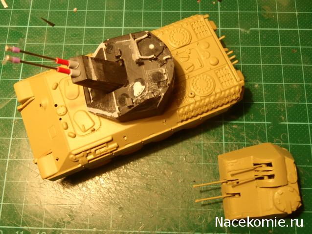 Танки Мира №11 SHERMAN M4 против PANTHER (SD.KFZ.171) 2 модели