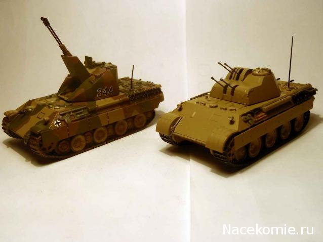 Танки Мира №11 SHERMAN M4 против PANTHER (SD.KFZ.171) 2 модели