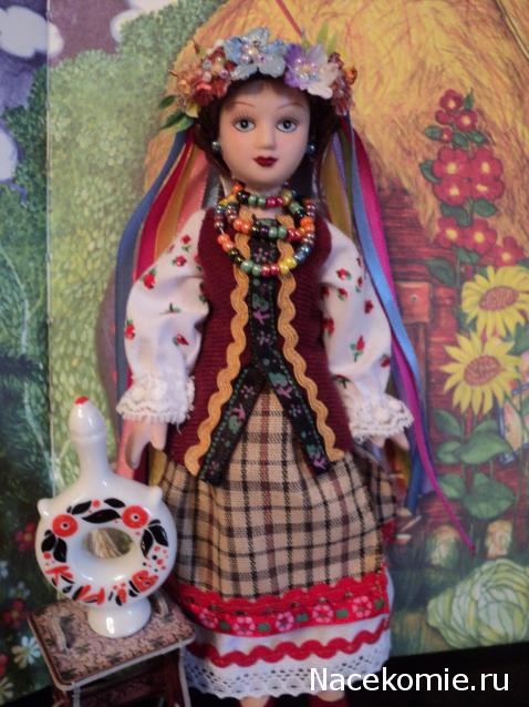 Куклы в народных костюмах №4 Кукла в летнем костюме Киевской губернии