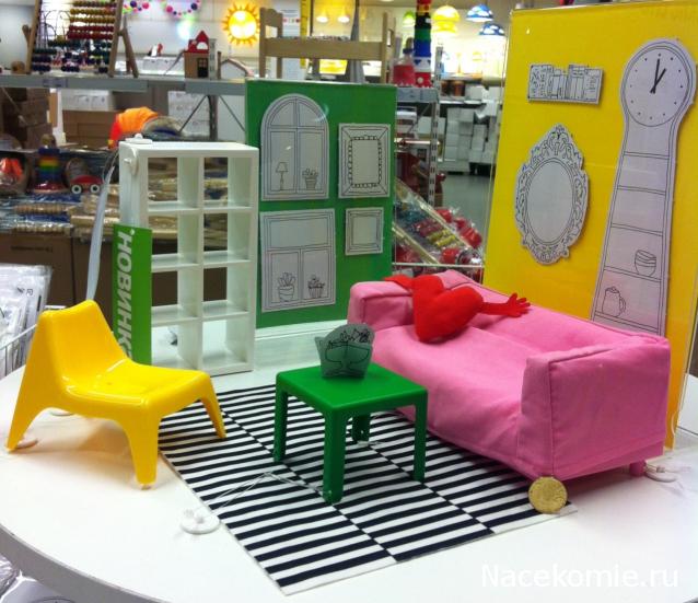 Мебель и аксессуары для кукольного дома НЕ ИЗ ЖУРНАЛА