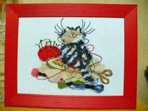 Стежок-за стежком-болталка вышивка крестом