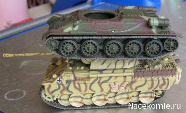 Танки Мира №11 SHERMAN M4 против PANTHER (SD.KFZ.171) 2 модели