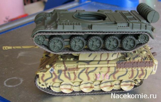 Танки Мира №11 SHERMAN M4 против PANTHER (SD.KFZ.171) 2 модели