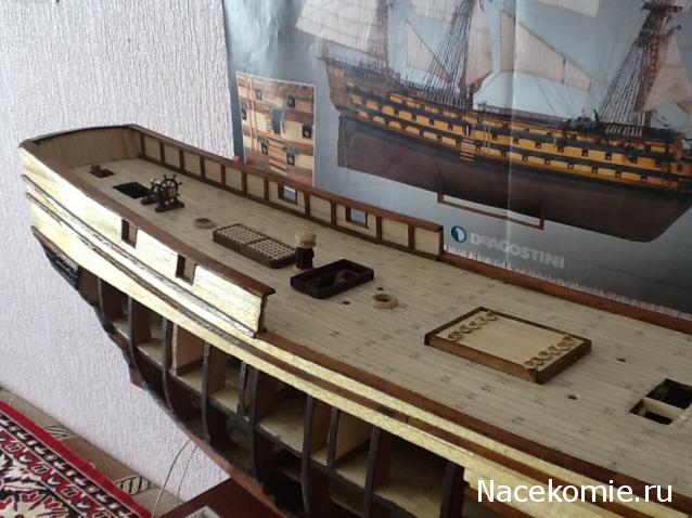 Парусник Баунти - Сборка корпуса