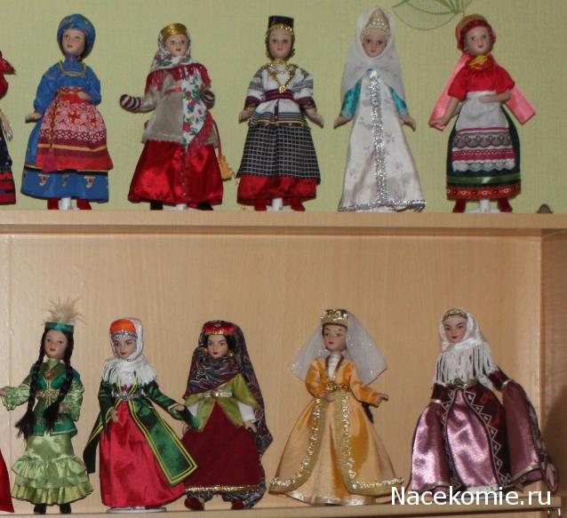 Коллекция Кукол В Национальных Костюмах