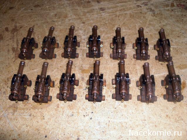 Собери Чёрную жемчужину. Сборка: оснащение палуб