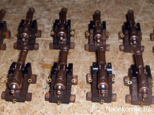 Собери Чёрную жемчужину. Сборка: оснащение палуб