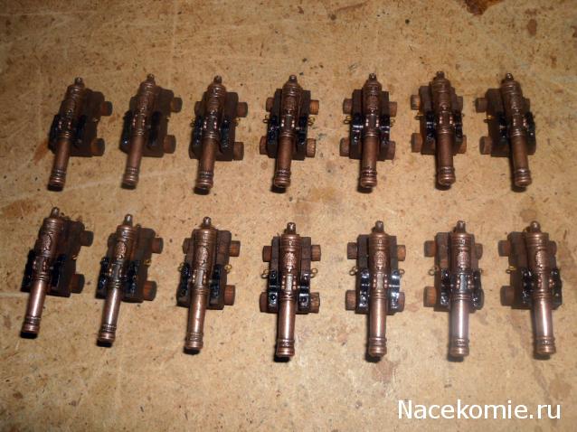 Собери Чёрную жемчужину. Сборка: оснащение палуб