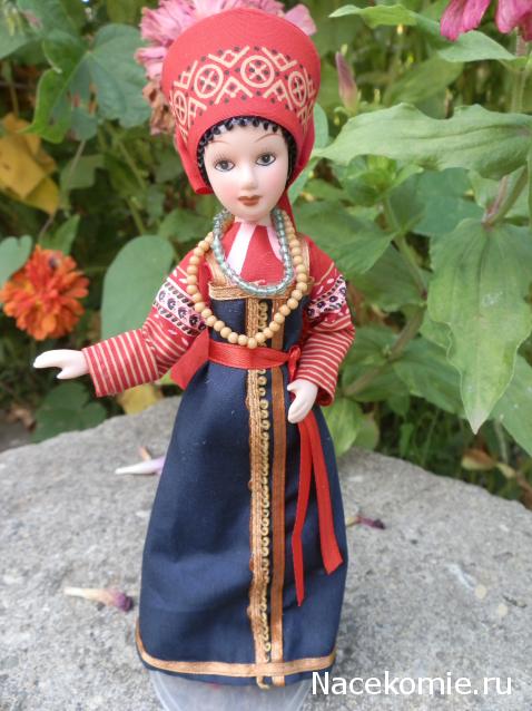 Куклы в народных костюмах №42 Кукла в праздничном костюме Владимирской губернии