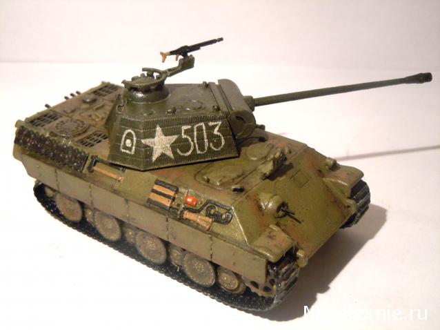 Танки Мира №11 SHERMAN M4 против PANTHER (SD.KFZ.171) 2 модели