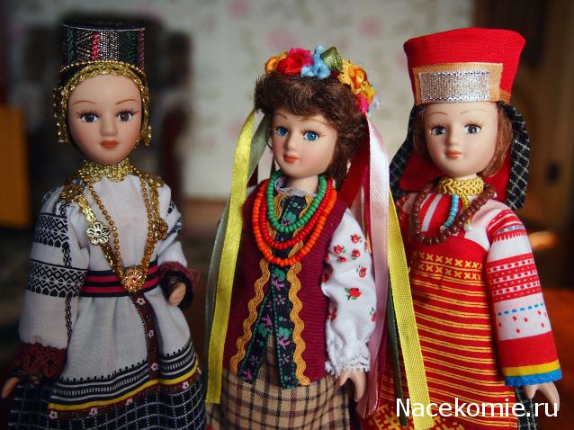 Куклы в народных костюмах №4 Кукла в летнем костюме Киевской губернии