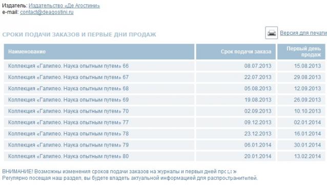 Галилео Наука опытным путем