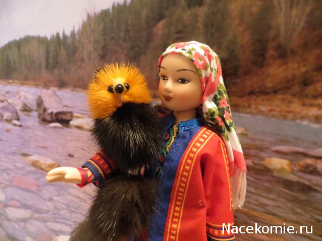 Куклы в народных костюмах №35 Кукла в хантыйском женском костюме
