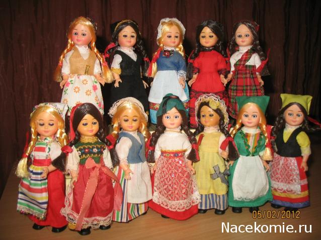 Куклы в этнических костюмах