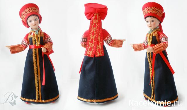 Куклы в народных костюмах №42 Кукла в праздничном костюме Владимирской губернии