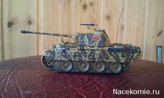 Танки Мира №11 SHERMAN M4 против PANTHER (SD.KFZ.171) 2 модели