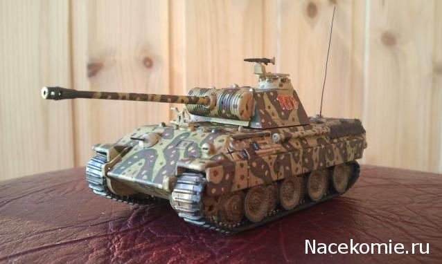 Танки Мира №11 SHERMAN M4 против PANTHER (SD.KFZ.171) 2 модели