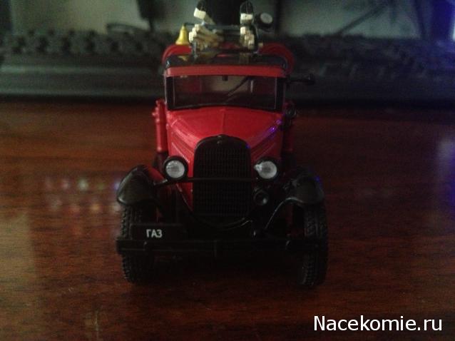 Автомобиль на Службе №52 - ПМГ-1 (ГАЗ-АА) Пожарный