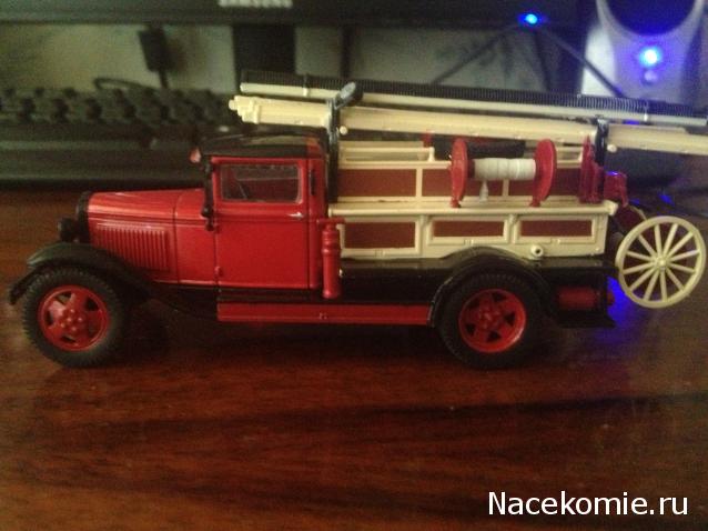 Автомобиль на Службе №52 - ПМГ-1 (ГАЗ-АА) Пожарный