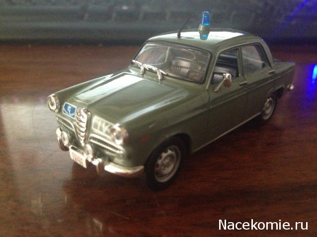 Полицейские Машины Мира №14 Alfa Romeo Giulietta