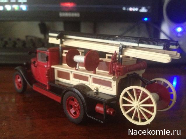 Автомобиль на Службе №52 - ПМГ-1 (ГАЗ-АА) Пожарный