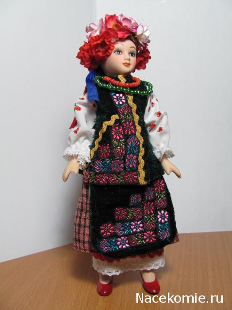 Куклы в народных костюмах №4 Кукла в летнем костюме Киевской губернии
