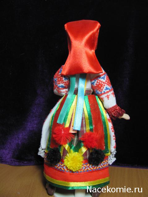Куклы в народных костюмах №21 Кукла в праздничном костюме Калужской губернии
