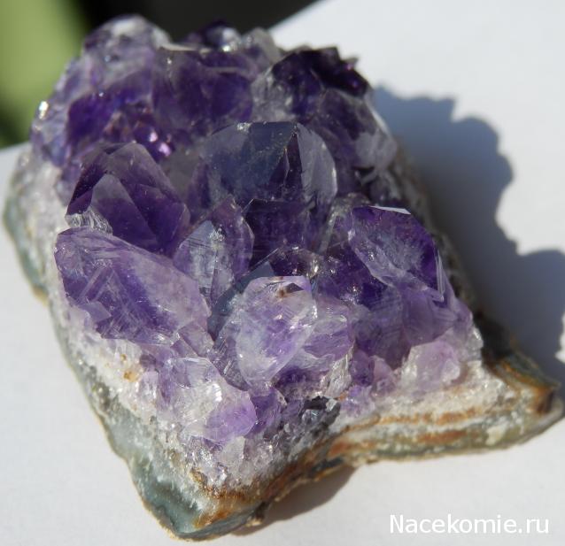 Минералы Сокровища Земли №1 - Аметист