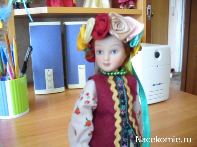 Куклы в народных костюмах №4 Кукла в летнем костюме Киевской губернии