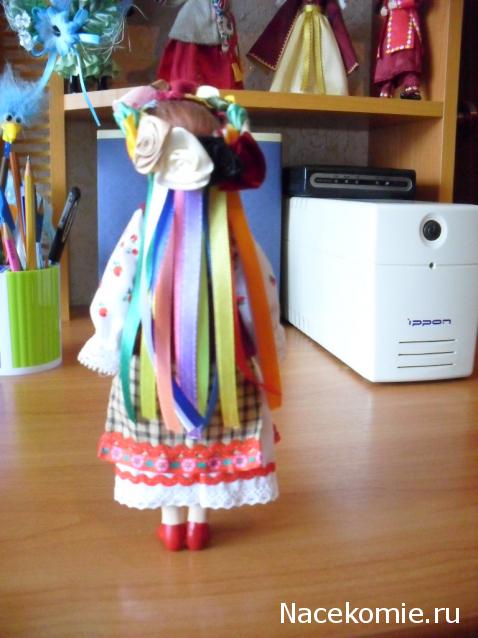 Куклы в народных костюмах №4 Кукла в летнем костюме Киевской губернии