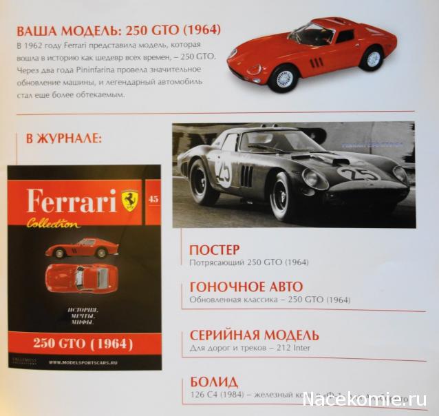 Ferrari Collection №44 250 GT 2+2 фото модели, обсуждение