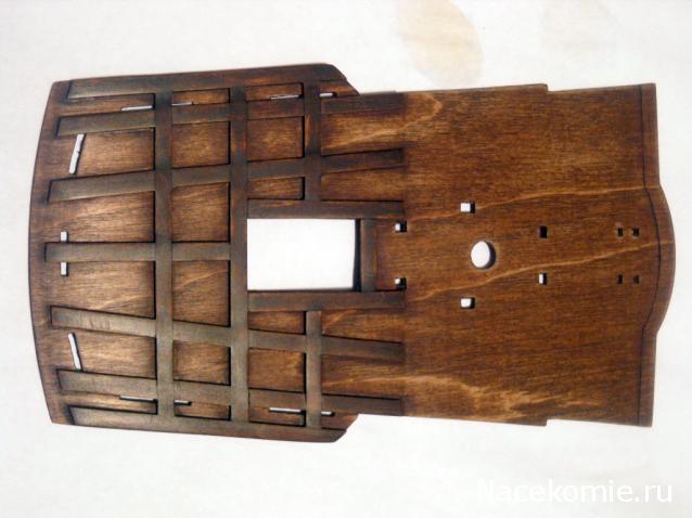 Собери Чёрную Жемчужину. Сборка, обшивка и покраска палуб