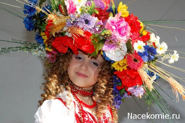 Куклы в народных костюмах №4 Кукла в летнем костюме Киевской губернии