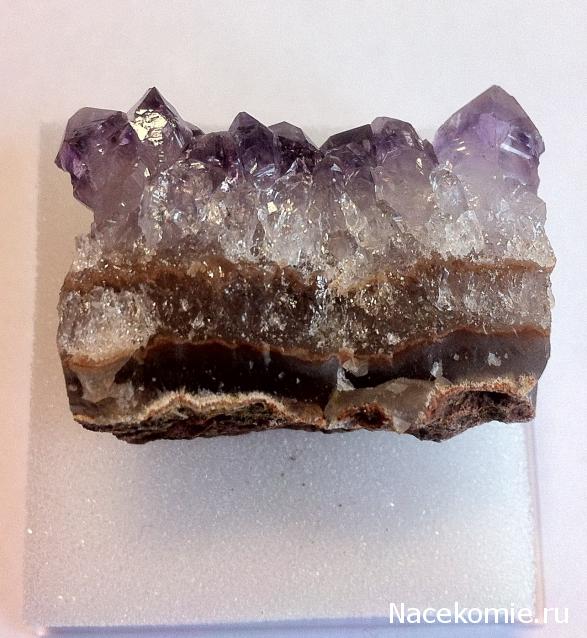 Минералы Сокровища Земли №1 - Аметист