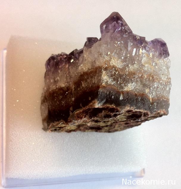 Минералы Сокровища Земли №1 - Аметист