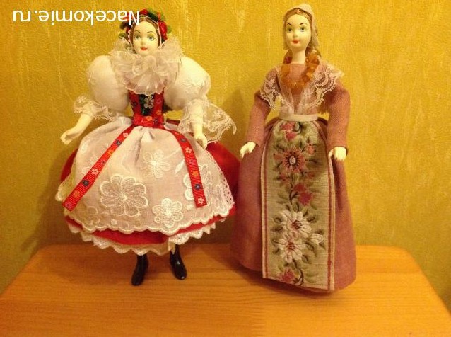 Куклы в этнических костюмах