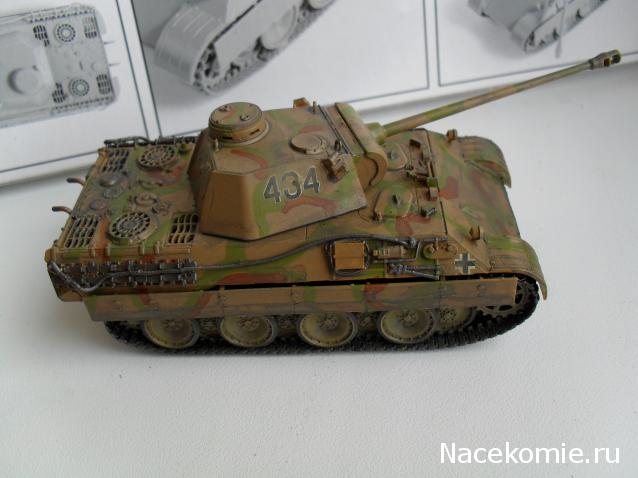 Танки Мира №11 SHERMAN M4 против PANTHER (SD.KFZ.171) 2 модели