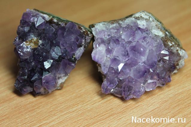Минералы Сокровища Земли №1 - Аметист