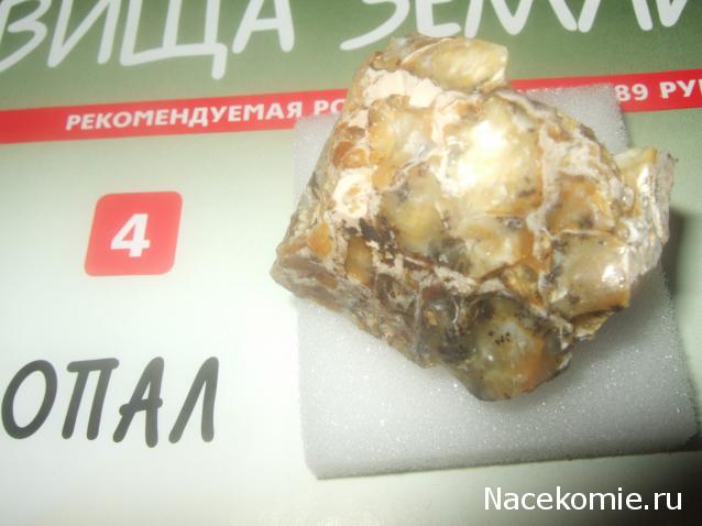 Минералы Сокровища Земли №4 - Опал