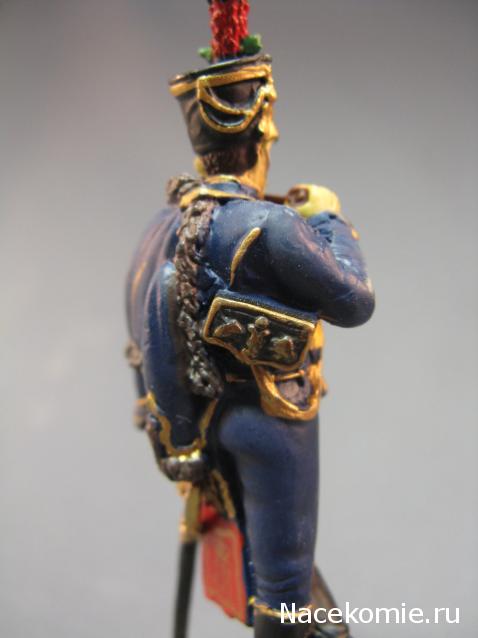 Наполеоновские Войны №56 Младший офицер 1-го гусарского полка императора Франца I в парадной форме, 1813-1814гг.