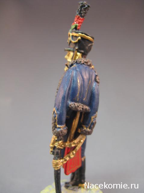 Наполеоновские Войны №56 Младший офицер 1-го гусарского полка императора Франца I в парадной форме, 1813-1814гг.