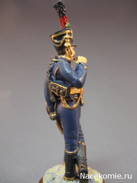 Наполеоновские Войны №56 Младший офицер 1-го гусарского полка императора Франца I в парадной форме, 1813-1814гг.