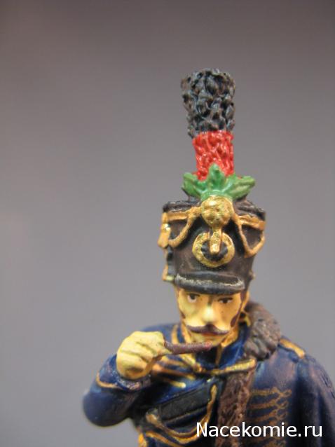 Наполеоновские Войны №56 Младший офицер 1-го гусарского полка императора Франца I в парадной форме, 1813-1814гг.