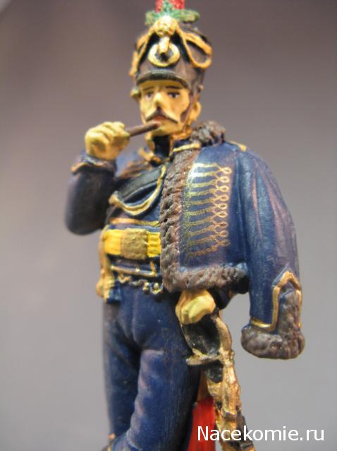 Наполеоновские Войны №56 Младший офицер 1-го гусарского полка императора Франца I в парадной форме, 1813-1814гг.
