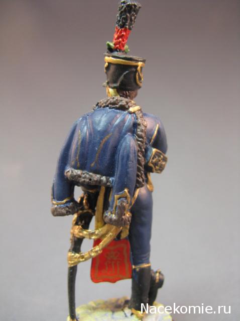 Наполеоновские Войны №56 Младший офицер 1-го гусарского полка императора Франца I в парадной форме, 1813-1814гг.