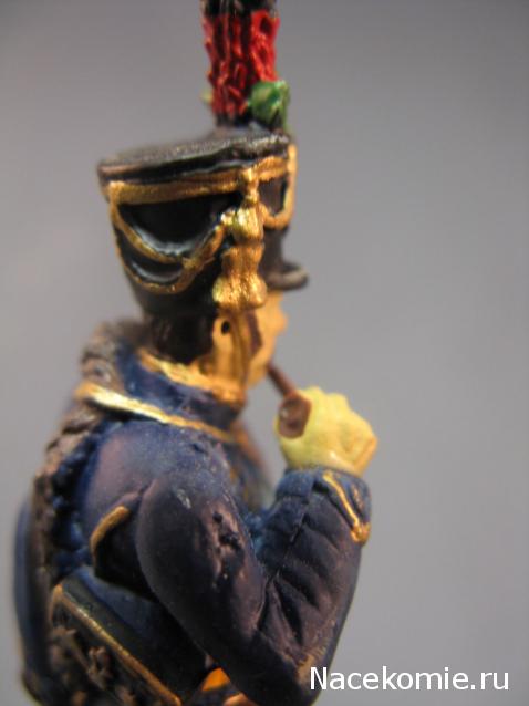 Наполеоновские Войны №56 Младший офицер 1-го гусарского полка императора Франца I в парадной форме, 1813-1814гг.