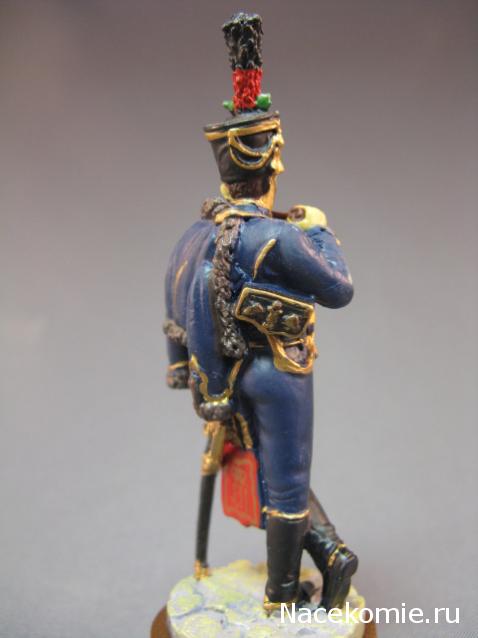 Наполеоновские Войны №56 Младший офицер 1-го гусарского полка императора Франца I в парадной форме, 1813-1814гг.