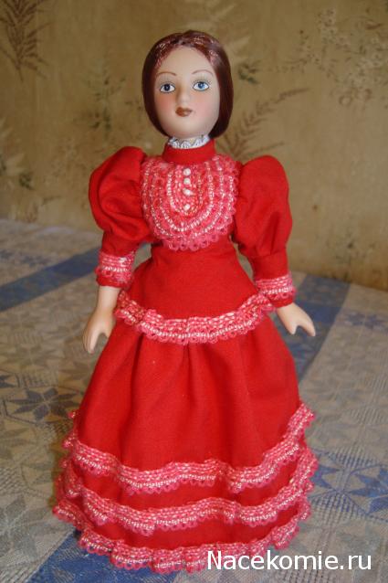 Куклы в народных костюмах №46 Кукла в праздничном костюме Оренбургской казачки