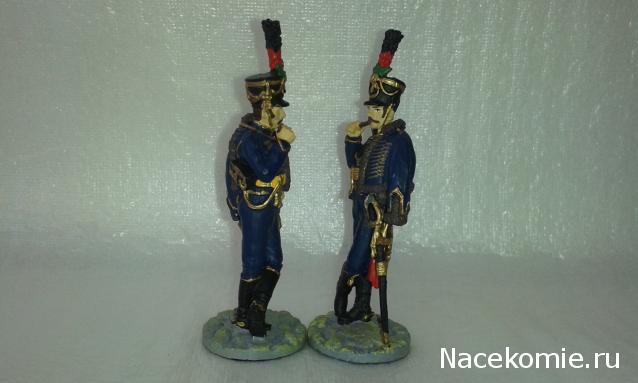 Наполеоновские Войны №56 Младший офицер 1-го гусарского полка императора Франца I в парадной форме, 1813-1814гг.